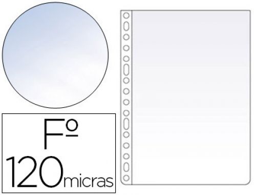 Bolsa catalogo/mica esselte folio polipropileno 120 microns cristal caixa de 100 unidades , Esselte , 63974 , 8411772062080